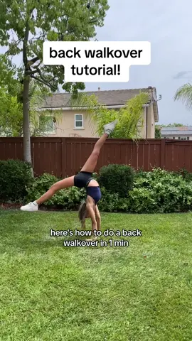 #tutorial #backwalkover #howtodo #tumbling #basicskills #longervideos #gymnastics #cheer 