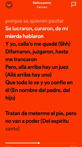 delicuente#faruko  #spotify#misicaletras 