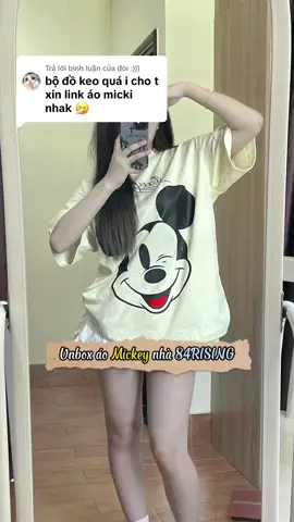 Trả lời @đói :))) chiếc áo tuổi thơ #84rising #reviewquầnáo #tiktokshop #OOTD 