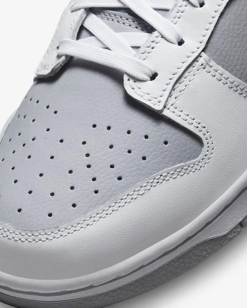 Nike Dunk Low “Grey White” #sneakers #dunks #dunklow #sneakernews 