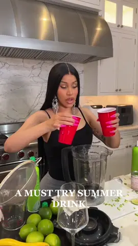 Cardi B makes a Brazilian Lemonade with Lime Whipshots 😍