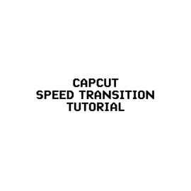 CapCut Speed Transition Tutorial #capcut #transition #speedtransition #tutorial 