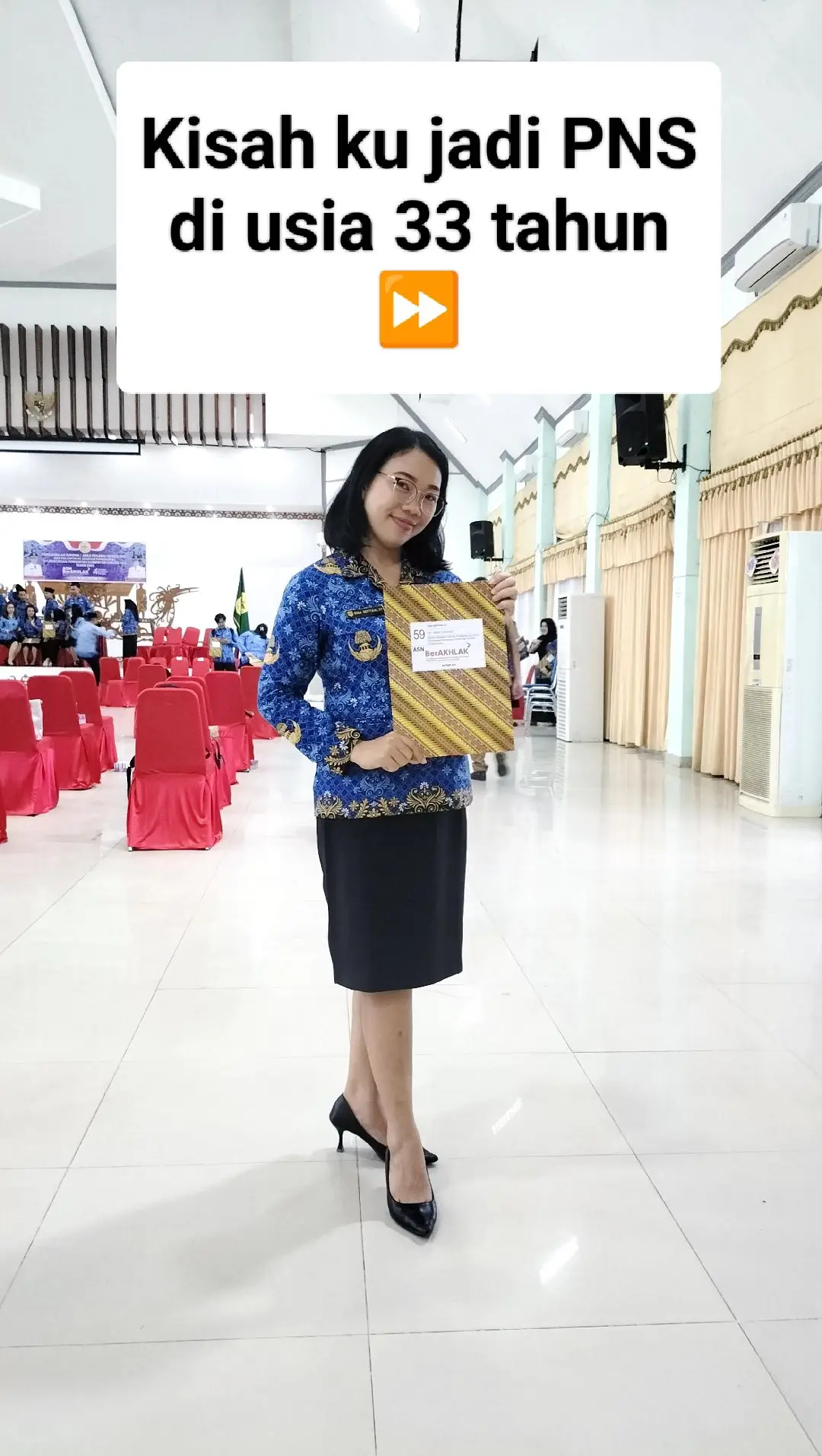 #asnberakhlak #cpns #latsar #pns secuil kisahku bertransformasi dari PTT ke PNS 🤗✌️ Puji Tuhan, doa dan usaha harus beriringan, hasilnya memuaskan 😇