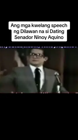 Pakinggan ang talas at husay magsalita ni Dating Senador Benigno Aquino #Ninoy #ninoyaquino 