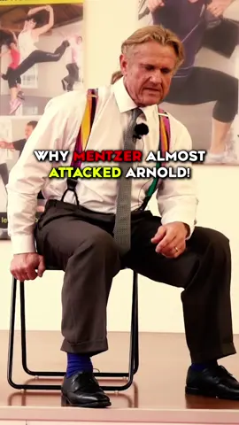 Why Mentzer Almost Attacked Arnold!😳 #mikementzer #heavyduty #gym #arnoldschwarzenneger 