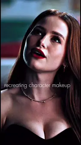 cheryl blossom ♥️ #madalainepetsch #cherylblossom #riverdale #makeup #beauty #viral #fypシ 