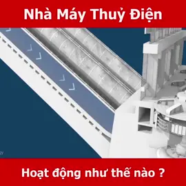 Nhà máy thuỷ điện hoạt động thế nào ? #mecad 
