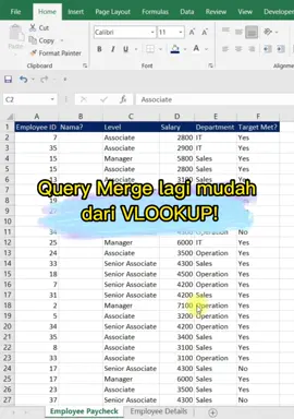 Lagi senang berbanding VLOOKUP! Lepasni dah tak perlu pening kepala nak hafal formula 😎