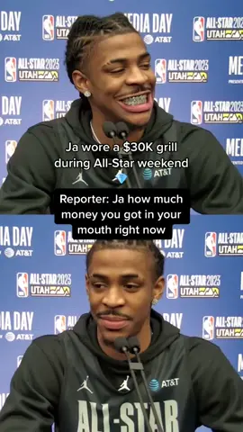 Ja had the 💎 out for All-Star weekend  #NBA #grizzlies #memphisgrizzlies #ja #jamorant #basketball #nba2k 