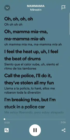 MAMMAMIA de mis canciones favs de vdd🛐#måneskin #victoriadeangelis #damianodavid #ethantorchio #thomasraggi #mammamiamåneskin 
