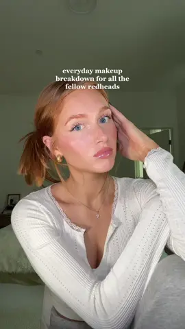 any q’s comment & I’ll answer all 💛💛 #makeup #MakeupRoutine #makeupforredheads 