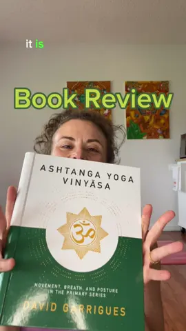 Book Review! Love this Ashtanga Yoga Vinyasa book by @asanakitchen It explains every single vinyasa of the Primary Series. Go to the link in my bio to check out my amazon store. Thanks for your support! #ashtangayoga #yogapose #ashtangavinyasa #ashtangavinyasayoga #tiktokyoga #yogatok #yoga101 #yogabookclub