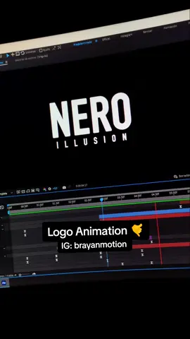 Eleva tu marca 🚀, con una impresionante animación 😎 #logoanimation #aftereffects #animation #2d #logoanimado #moderno #smooth #españa #usa #paratii #viral #design #minimalist #profesional #motion #animated #intro #youtube #brayanmotion 