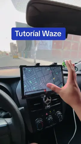 Pequeño tutorial Waze #waze #atu #lima #sutran #pnp #taxi #aplicativo #indriver #uber #cabify #didi #yango #app 