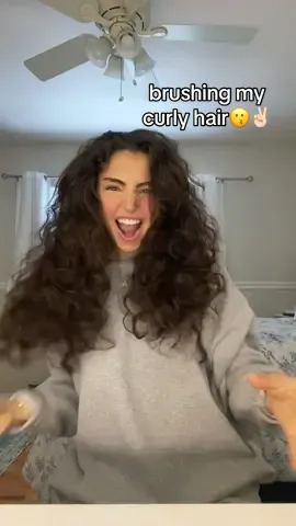 “I want curly hair” - no you don’t💀