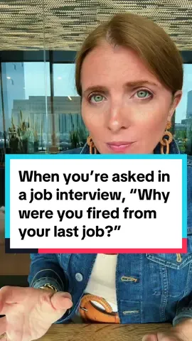 When you’re asked “Why were you fired from your last job?”  Don’t PANIC Take responsibility and tall about what you learned and how you won’t repeat that mistake/failure again  #howtoanswerinterviewquestions #interviewprep #howtointerviewforajob #jobinterview #interviewhelp #getanewjob2023 