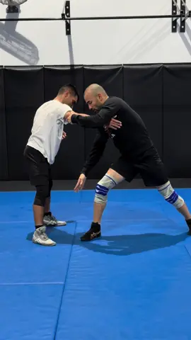 Wrestling coach Amir demonstrating the single arm throw #wrestling #throw #mma #wrestletok #wrestler 