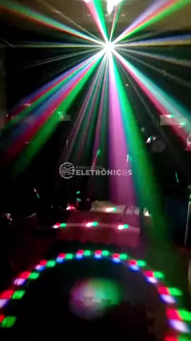 Iluminação Moving Strobo Laser Globo Magic LED RGBW UV DMX 4 Efeito Em 1 Para DJ Modelo WS3311#paraisodoseletronicos #Globo 