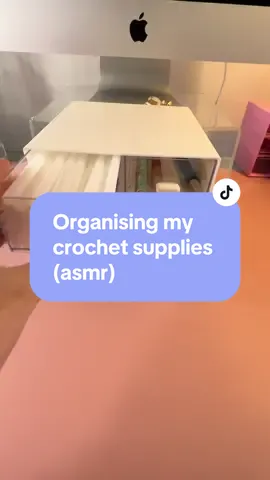 Obsessed with my new organisers! Makes my life so much easier lol 🥰 #crochettiktok #crochetbusiness #fyp #smallbusinessaustralia #organizewithme #organizerideas #asmr #asmrsounds #organizingasmr 