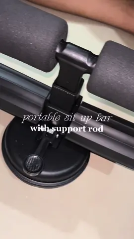 Looking for workout device at home?  This is perfect for you! Portable sit-up bar with support rod! ✨ #fyp #fypシ #foryou #portablesitupbar #portablesitupbarsuckerassistant #situpbar #situpbarwithsupportrod #supportrod #situps #exercise 