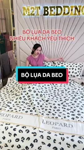 Màu da beo sang trọng cá tính nhiều người ưa chuộng #m2tbedding #changagoidem 
