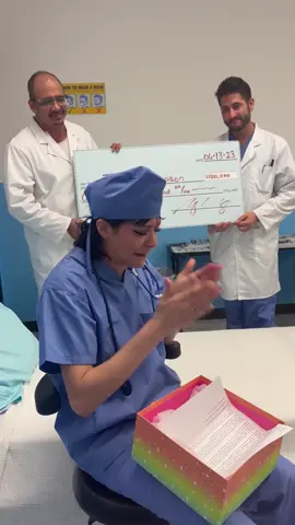 A Hospital shows their appreciation and support by presenting one of their Nurses with a heartwarming surprise in her battle against cancer.#dramatiktok#hospitaldrama#cancerfighter#feelgoodThis original video was produced by Hendersondramaclubnm, Network Media and Amelia G