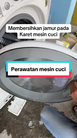 Tips Laundry|| cara membersihkan noda karet pada mesin cuci, bisa dipraktekan di rumah atau di laundrymu #fyp #bisnislaundry #diylaundry #laundry #trending #tipslaundry #mesincuci #cleaning #viral 