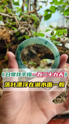 想落葉飄浮在湖水面一般的手鐲！沒有預算？要找便宜的！找不到腰子不保😯#fyp #翡翠 #翡翠手镯 #翡翠a货 #jade #jewelry #缅甸翡翠 #手镯定制 #天然翡翠 #玉石 #翡翠玉鐲 #翡翠掛件 