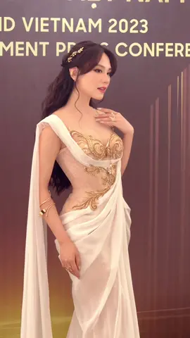 Phương chiều nay tại họp báo Công bố vương miện Miss Grand Vietnam 2023 nà cả nhà✨✨ #hoahaumaiphuong #missworldvietnam2022 #tiktokgiaitri 