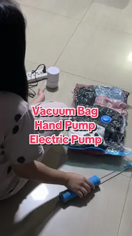 Click the yellow basket to order! ❤️ #vacuumbag #handpump #electricpump #travel #musthaves #vacuumbagcompressed #fyp