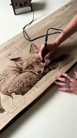 ‘The Forbidden Forage’. A work in progress. #pyrography #woodburning #woodart 