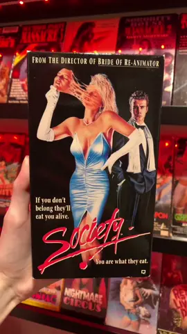 Society (1989) #society #brianyuzna #billywarlock #bodyhorror #bmovies #horror #horrormovies #retro #vintage #80shorror #80shorrormovies #80smovies #cultclassic #horrorcollector #horrorcollection #vhs #horrorvhs #vhshorror #bekindrewind #feedyourvcr #vhscollector #vhscollection #fyp #fypシ #foryou #collector