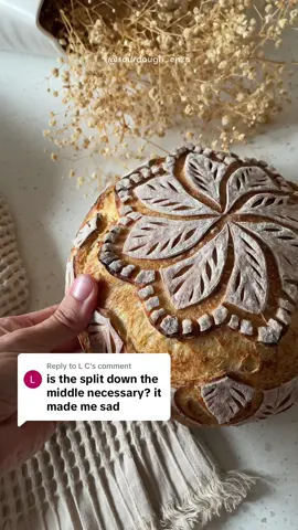 Replying to @L C  better?? 😉 #breadtok #sourdoughtok #sourdoughscoring #Foodie #fyp