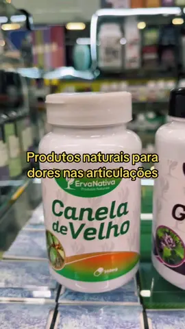 Produtos naturais para dores nas articulações. #ervas #capsulas #bemestar #saude #produtosnaturais #fyp 