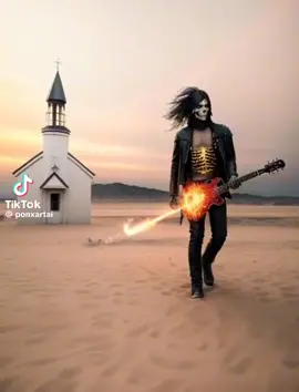 Slash solo de guitarra #skull #guitar #inteligenciaartificial #rock #SLASH  from PONXART