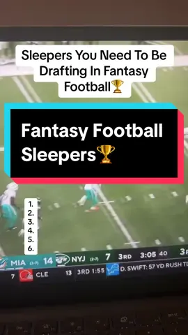 Snag these guys at the end of your drafts🏆#nfl #fantasyfootball #fantasyfootballdraft #fyp 