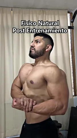 Mi físico siendo natural 💪 #gym #bodybuilding #calistenia #fitness #natural 