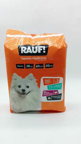 Tapete higiênico Rauf! 60cm x 50cm