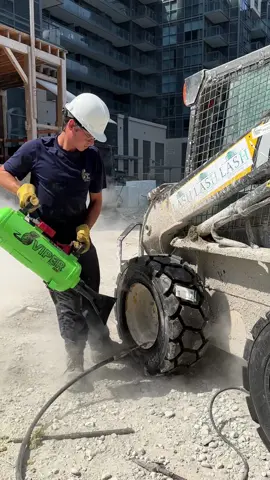 Super Blaster Saves The Day!  #tiredoctor #tireguy #tires #tirerepair #tiretech #canada🇨🇦 #fyp #foryou #viral #tyre #tyres #entertaining 
