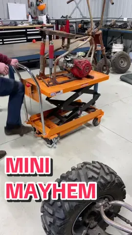 #bike #minibike #minichopper #motorcycle #slicktyre #fatwheels #custom #homemade #modification 