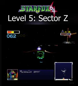 Starfox 64 Stage 5: Sector Z. Everything's a pain to see in this level. I'm just getting  old I guess #retrogaming #starfox #tiktokgamingclips #tiktokgaming #n64