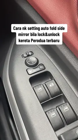 Mudah kan auto fold, tak perlu susah2 nk tekan button😁 #fyp #fypシ゚viral #perodua #peroduaativa #peroduaalza #peroduamyvi #peroduakl #fyppppppppppppppppppppppp 