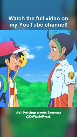 Nemona wants to battle Ash Ketchup! #pokemon #anipoke #nemona #abridged #abridgedanime #anime #parody