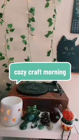 Tuesday is my Saturday and it’s chilly out so I decided to have a super cozy autumnal morning with my coffee and cross stitch 🎃🍁💀  also i found those cute spooky wax melts on tiktok shop~! they smell like apple pie 🤤  #cozy#comfy#cozycore#otgw#overthegardenwall#fall#autumn#spooky#spookyvibes#cozyspooky#cottagecore#coffee#fyp#foryou#crafting#crafts#DIY#artsandcrafts#crossstitch#needlework#crossstitching  