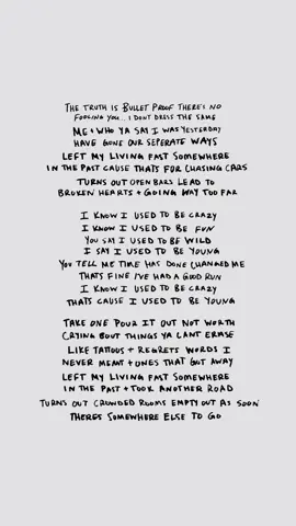 Used To Be Young. August 25th.  These lyrics were written almost 2 years ago at the beginning of my ESV. It was at a time I felt misunderstood. I have spent the last 18 months painting a sonic picture of my perspective to share with you. The time has arrived to release a song that I could perfect forever. Although my work is done, this song will continue to write itself everyday. The fact it remains unfinished is a part of its beauty. That is my life at this moment …..  unfinished yet complete.  Sincerely, Miley