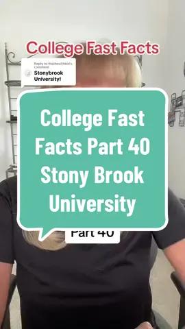 Replying to @thathealthkid here are five fast facts about stony brook university! #stonybrookuniversity #stonybrook #suny #sunysystem #sunystonybrook #collegeapplications #collegeadmissions #highschoolsenior #highschoolparent #highschooljunior #highschooltips #collegeresearch #collegefastfacts #hindsightmom 
