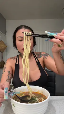 How to make udon chicken noodle soup with left rotisserie chicken #cooking #foodtiktok 