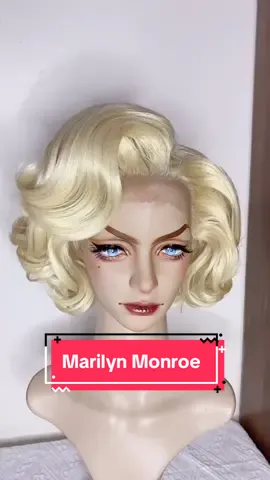 Dù mệt nhưng thú dzị 🔥#marilynmonroe #marilynmonroehairstyle #wigtutorial #stylewig #cos #cosplay 