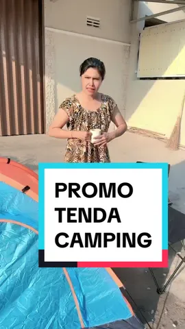 Promo tenda camping dan kursi lipat di LIVE