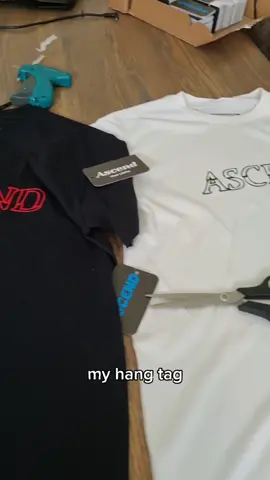 The first order of my clothing brand Ascend #clothing #clothingbrand #fashion #streatwear #clothingbrandstartup #clothingbrandowner 